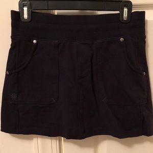 Athleta Black Skort